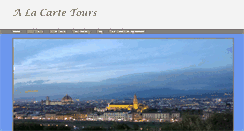 Desktop Screenshot of alacartetours.org